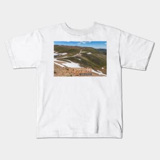 Beartooth Highway Wyoming and Montana Kids T-Shirt